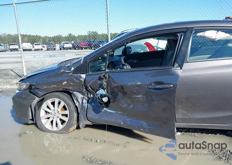 2012 Honda Civic Ex из США, поврежденный, VIN 19XFB2F83CE060153